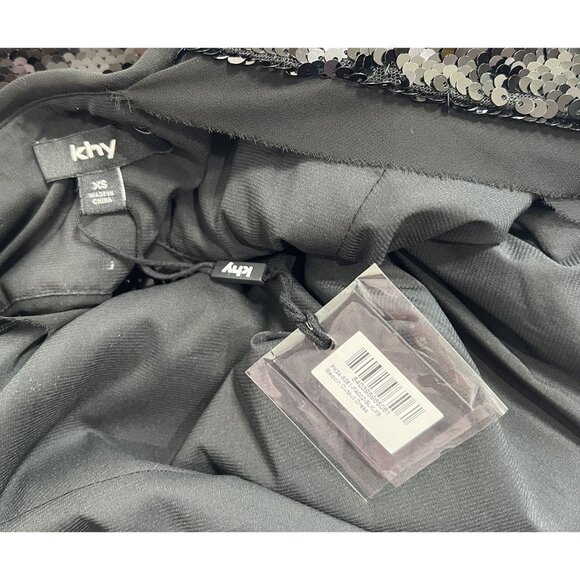 Khy x Sia Arnika Sequin Cutout Dress in Black - Picture 4 of 4